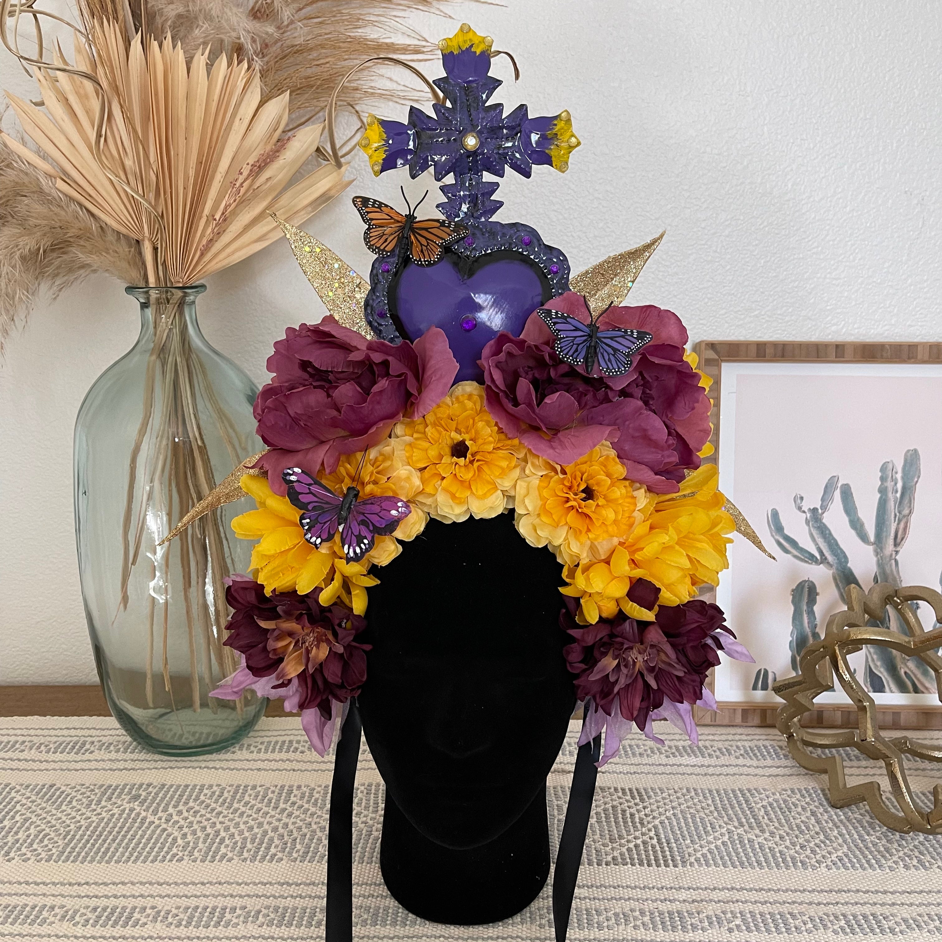 Día de Muertos Flower Crown