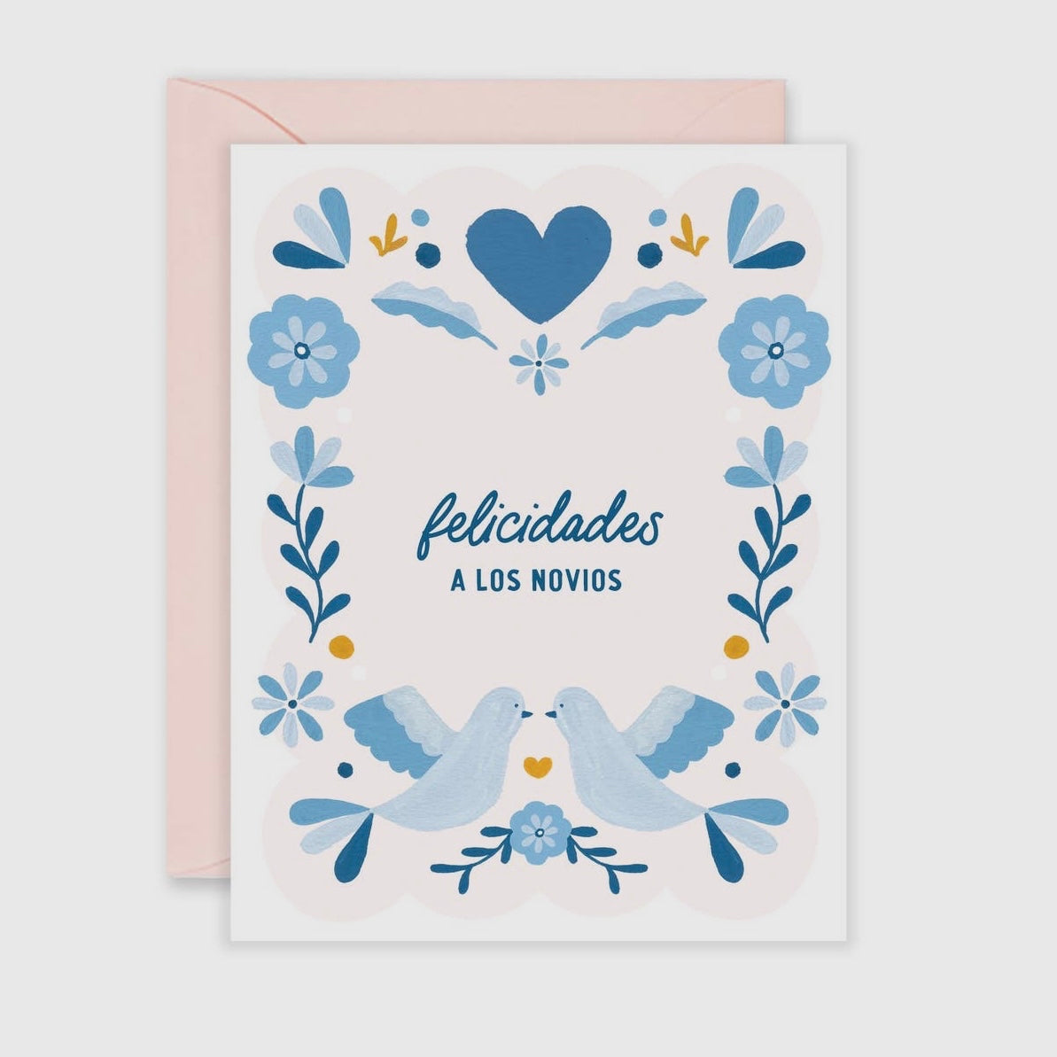 Otomi Felicidades - Spanish Wedding Greeting Card