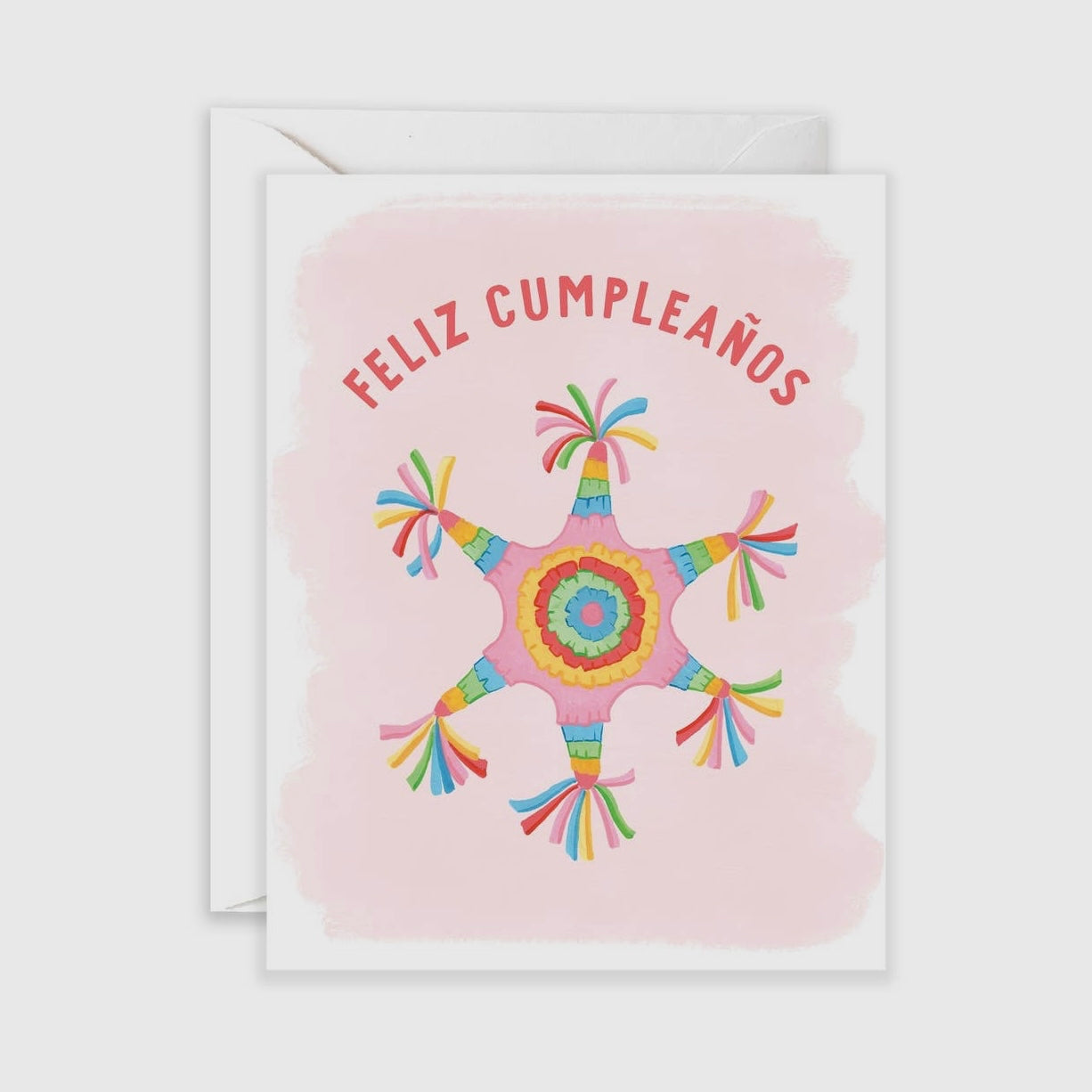 Feliz Cumpleaños Piñata Birthday Card