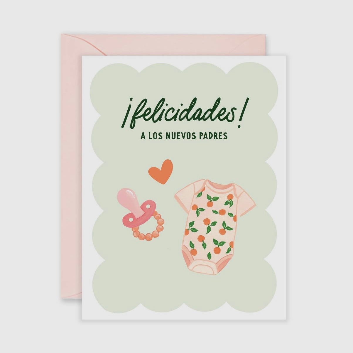 Nuevos Padres - New Baby Spanish Greeting Card