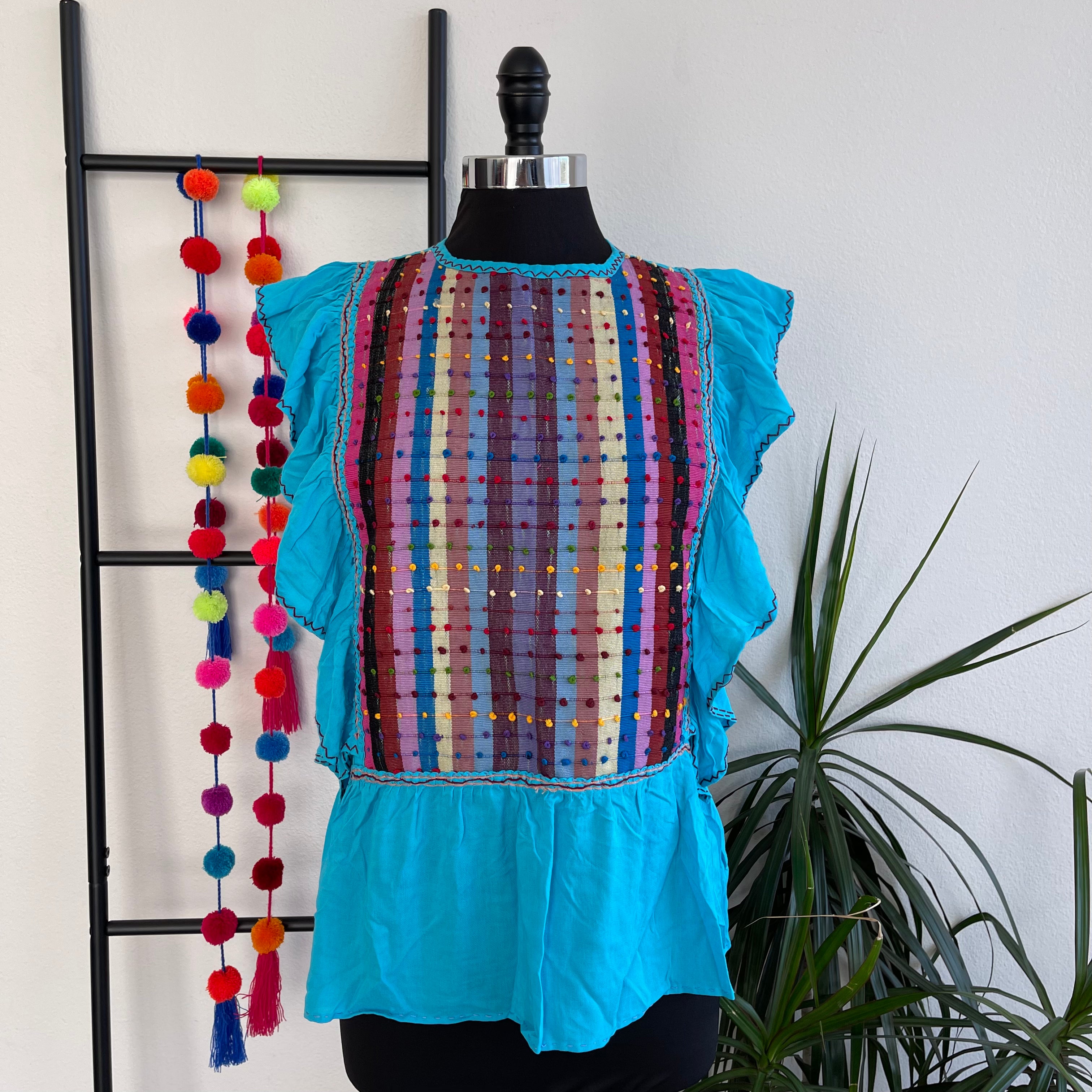 Chiapas Embroidered Top