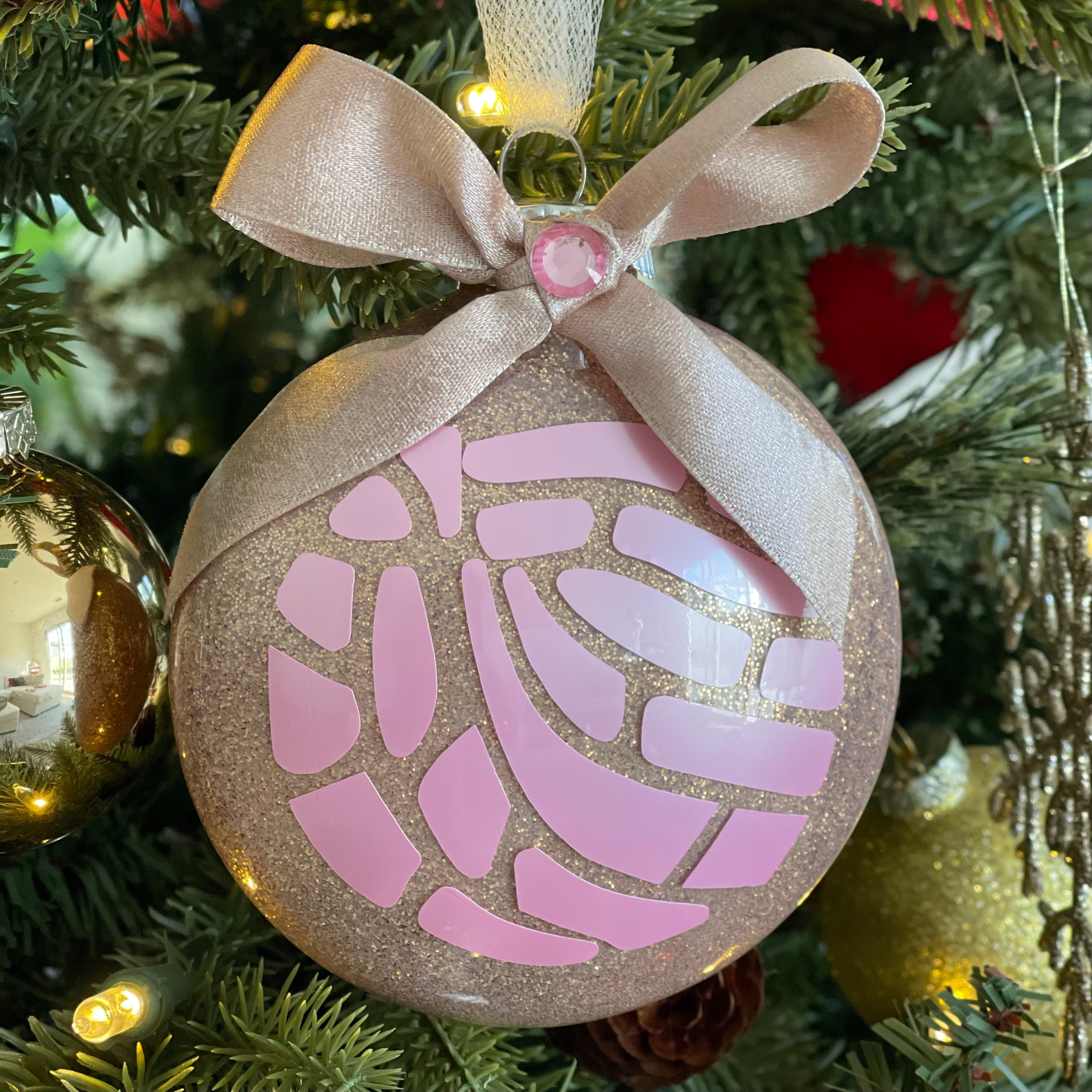 Pink Concha Ornament