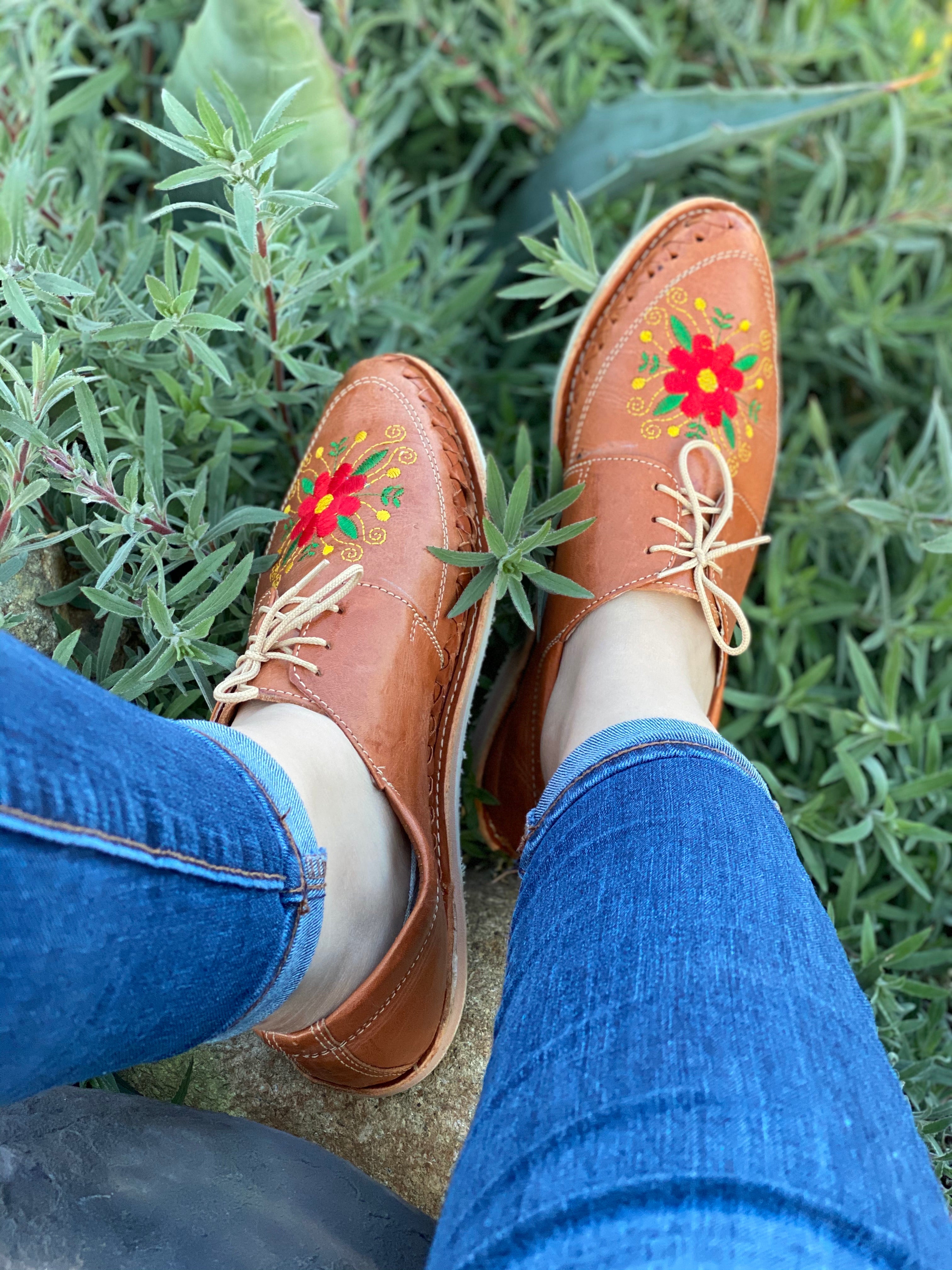 Nina Embroidered Loafers