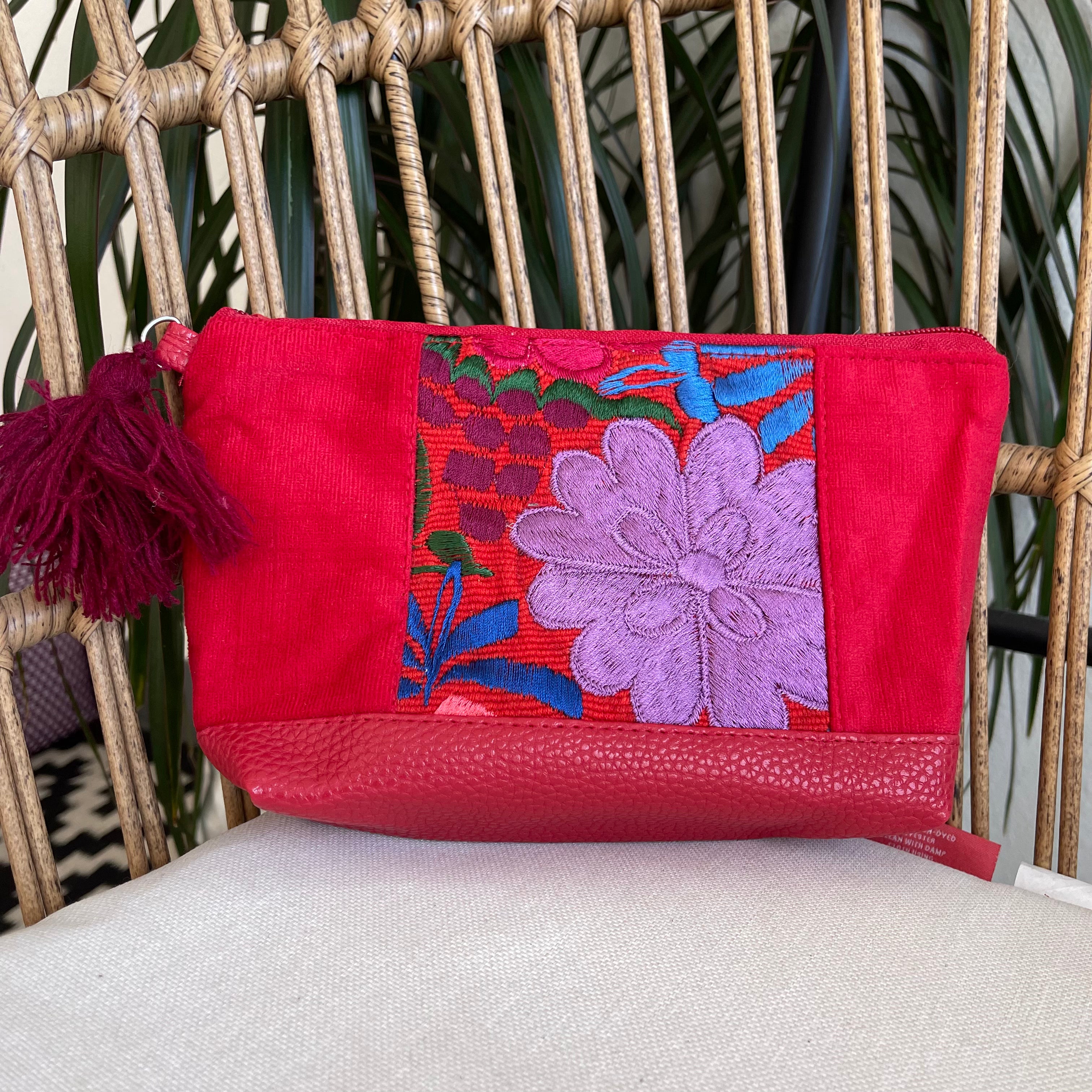 Embroidered Toiletry Bag