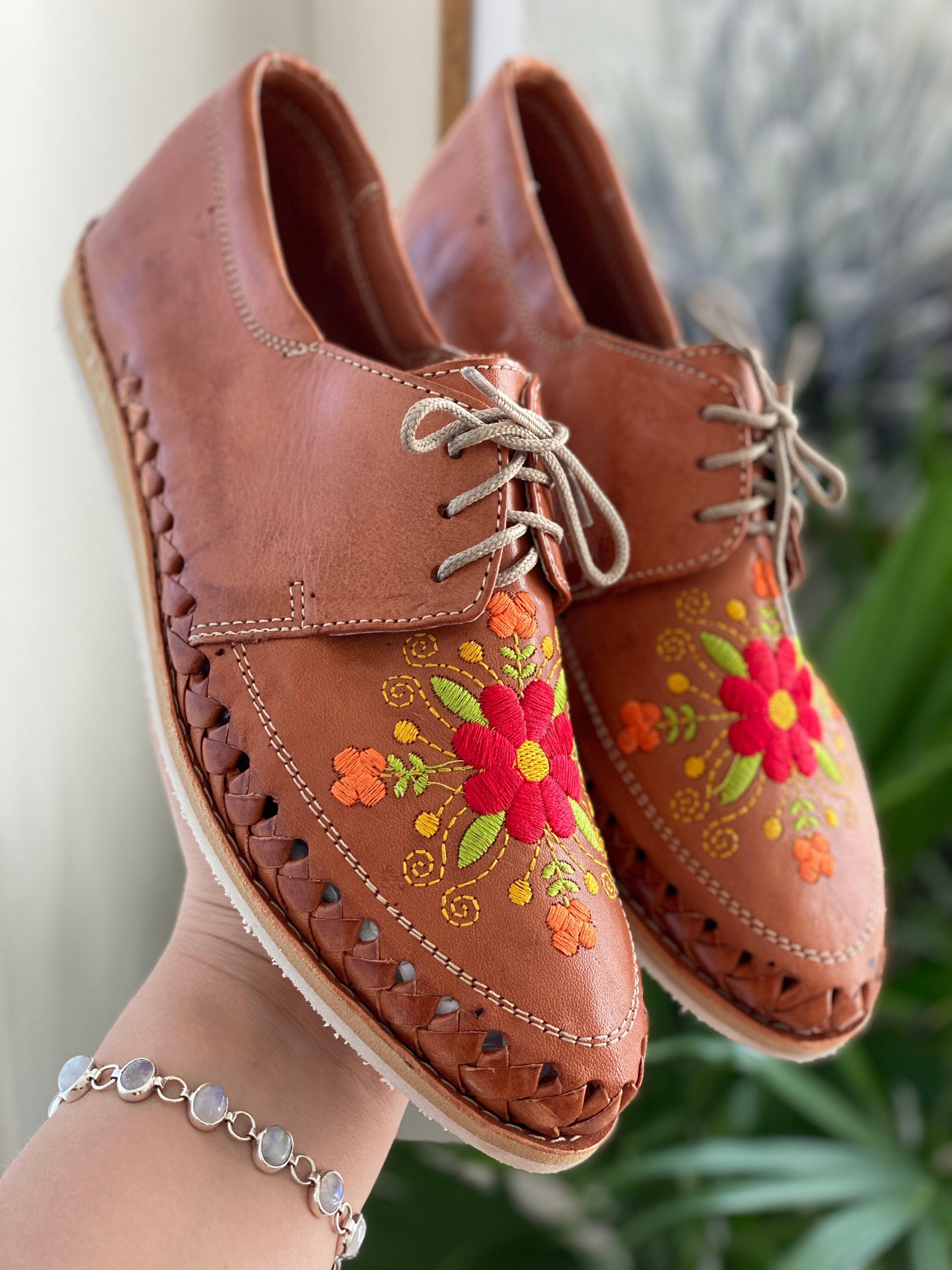 Nina Embroidered Loafers