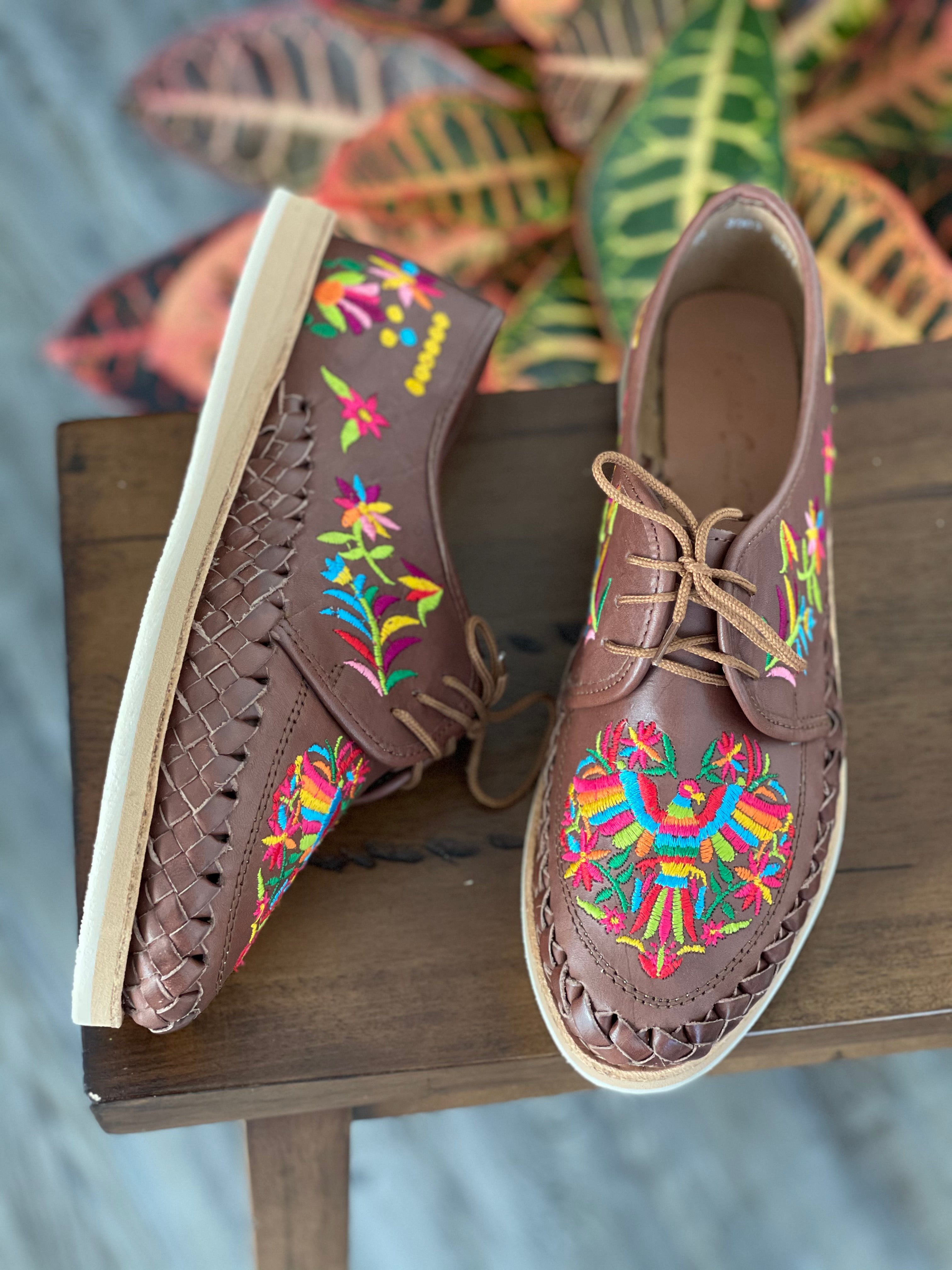 Otomi Loafers - Brown